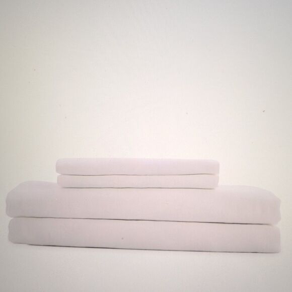 Design Within Reach DWR Italy Linen sheet set 4 pc white linen NEW - Picture 6 of 6